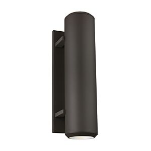 Aspenti LED Outdoor Wall Lantern in Bronze by Visual Comfort Modern