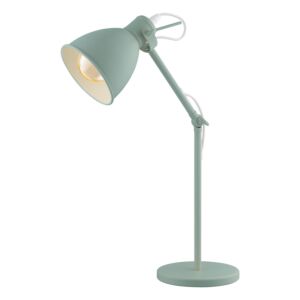 PriddyP One Light Table Lamp in Pastel Light Green by Eglo USA