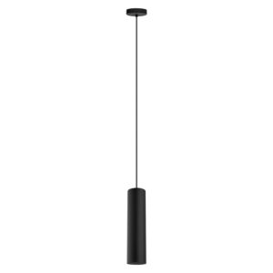 Tortoreto 1-Light Pendant in Matte Black