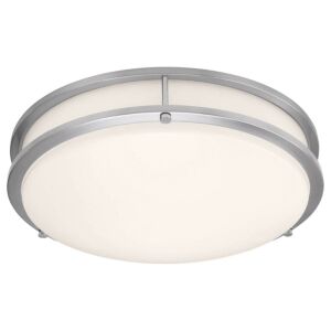 Solero II LED Flush Mount in Brushed Steel by Access