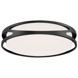 Lucia LED Flush Mount in Black by Access