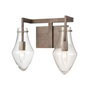 Culmination  Bathroom Vanity Light in Weathered Zinc by ELK Home