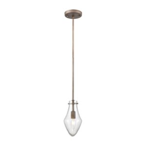 Culmination  Mini Pendant in Weathered Zinc by ELK Home