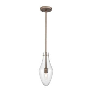 Culmination  Mini Pendant in Weathered Zinc by ELK Home