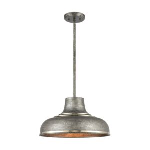 Kerin 1-Light Pendant in Polished Nickel