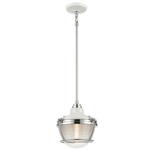 Seaway Passage  Mini Pendant in Polished Nickel by ELK Home