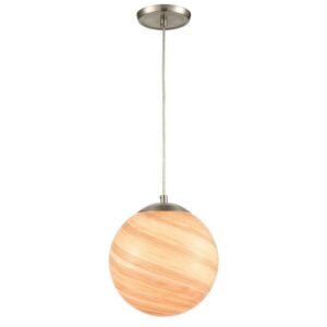 Planetario  Mini Pendant in Satin Nickel by ELK Home