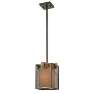 Crossbeam  Mini Pendant in Oil Rubbed Bronze by ELK Home