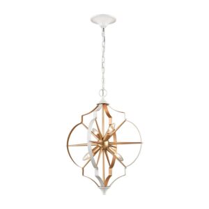 Laguna Beach 4-Light Chandelier in Gold