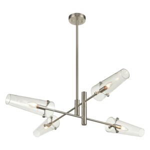 Valante  Chandelier in Satin Nickel by ELK Home