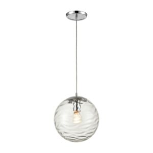 Water's Edge 1-Light Mini Pendant in Polished Chrome