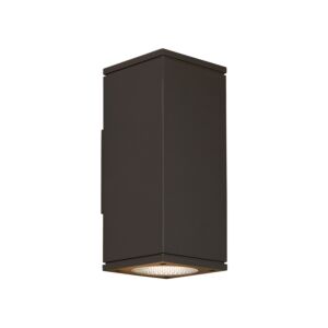 Tegel 1-Light LED Outdoor Wall Mount in Bronze