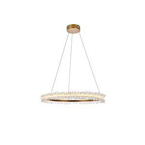 Laurel LED Pendant in Gold