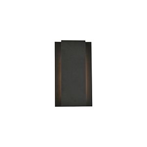 Raine LED Outdoor Wall Lamp in black