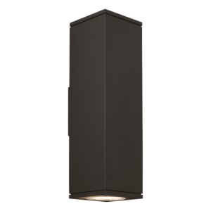 Tegel 1-Light LED Outdoor Wall Lantern in Bronze