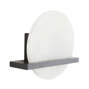 Savion One Light Wall Sconce in White by Arteriors