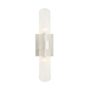 Elyse Two Light Wall Sconce in Polished Nickel by Arteriors