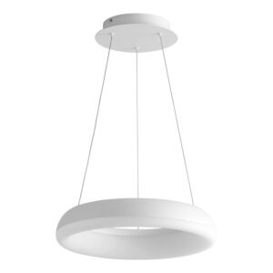 Roswell LED Pendant in White by Oxygen Lighting