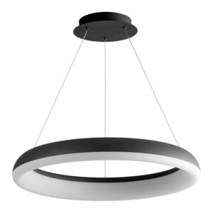 Roswell LED Pendant in Black by Oxygen Lighting