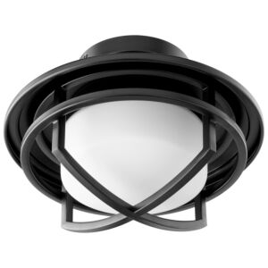 Fleet LED Fan Light Kit in Black by Oxygen Lighting