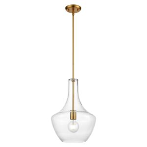 St. Julian 1-Light Pendant in Brass