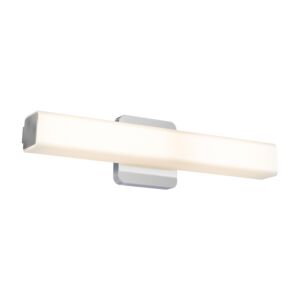 1-Light LED Bathroom Vanity Light in Chrome