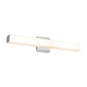 1-Light LED Bathroom Vanity Light in Chrome