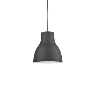 Cradle One Light Pendant in Black by Kuzco Lighting