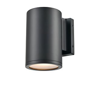 Vegas 1-Light Wall Sconce in Matte Black