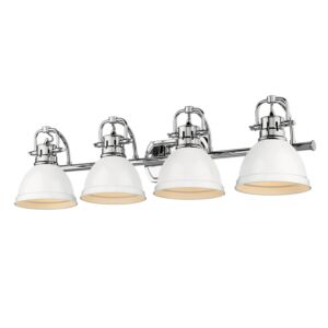 Duncan CH 4-Light Bathroom Vanity Light in Chrome