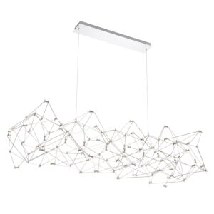 Eurofase Leonardelli 146-Light Chandelier in Chrome