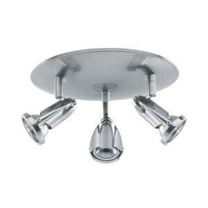 Cobra Three Light Spotlight Cluster in Brushed Steel by Access