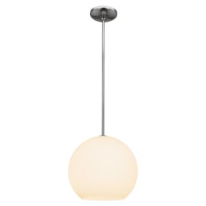 Nitrogen LED Pendant in Brushed Steel by Access