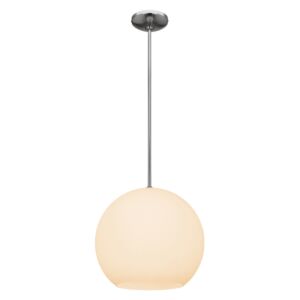 Nitrogen LED Pendant in Brushed Steel by Access