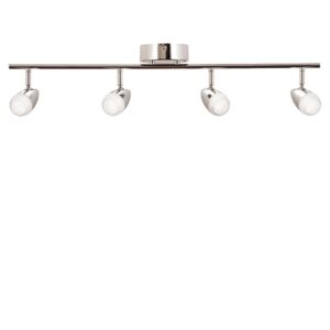 Eva LED Fixed Rail in Polished Chrome by AFX Lighting