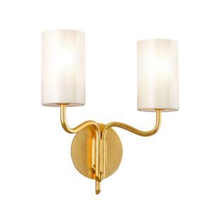 Juniper Two Light Bath and Vanity in Gold Leaf by Troy Lighting