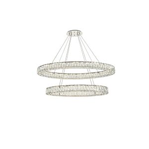 Monroe LED Chandelier in Chrome