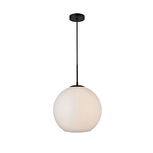 BAXTER 1-Light Pendant in Black