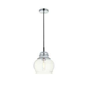 KENNA 1-Light Pendant in Chrome