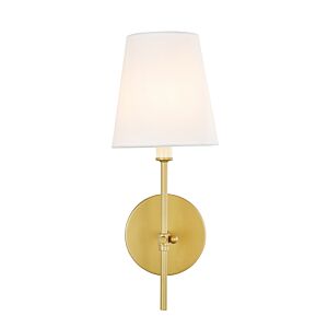 Mel 1-Light Wall Sconce in brass