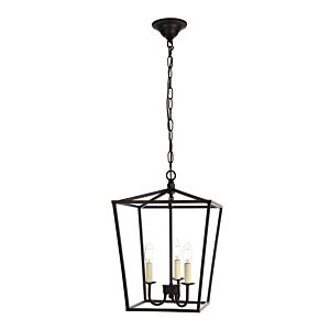 Maddox 3-Light Pendant in Black