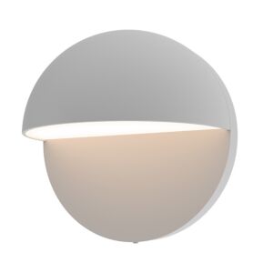 Mezza Cupola 1-Light LED Wall Sconce in Textured Gray