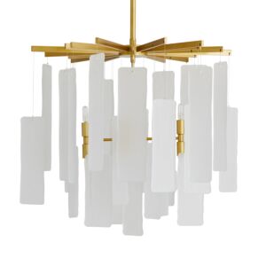 Harriet Eight Light Chandelier in Frosted by Arteriors