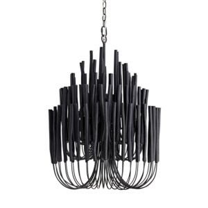 Tilda Five Light Chandelier in Black by Arteriors