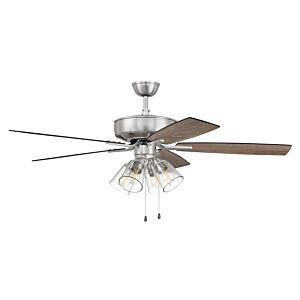 Pro Plus 104 52"Ceiling Fan in Brushed Polished Nickel by Craftmade