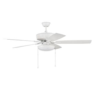 Craftmade Pro Plus 119 Pan Light Kit Indoor Ceiling Fan in White