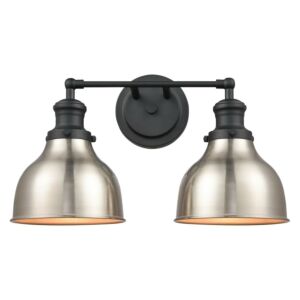 Haralson  Bathroom Vanity Light in Charcoal by ELK Home