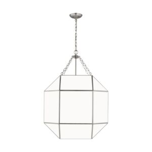 Morrison 4-Light Lantern in Brushed Nickel