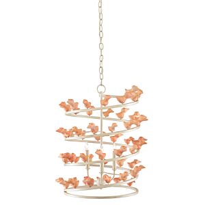 Adarna  Chandelier in Flaxen by Currey and Company