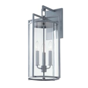 Three Light Outdoor Wall Sconce